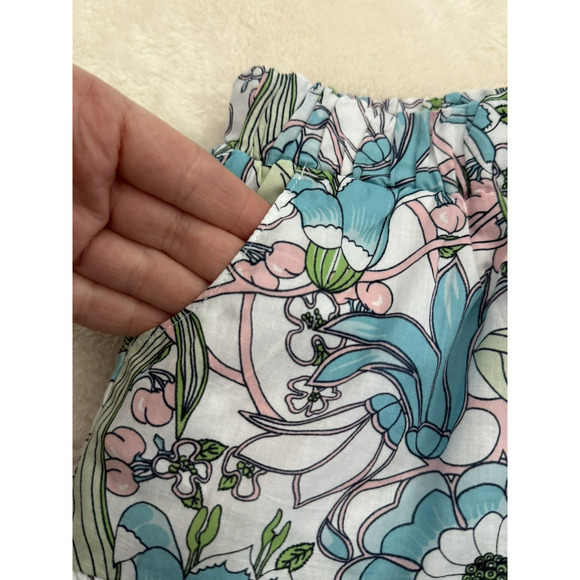 NWT Janie & Jack White Lined Ruffle Top & Floral Ruffle Hem Short Set - Size 2T - Picture 11 of 16